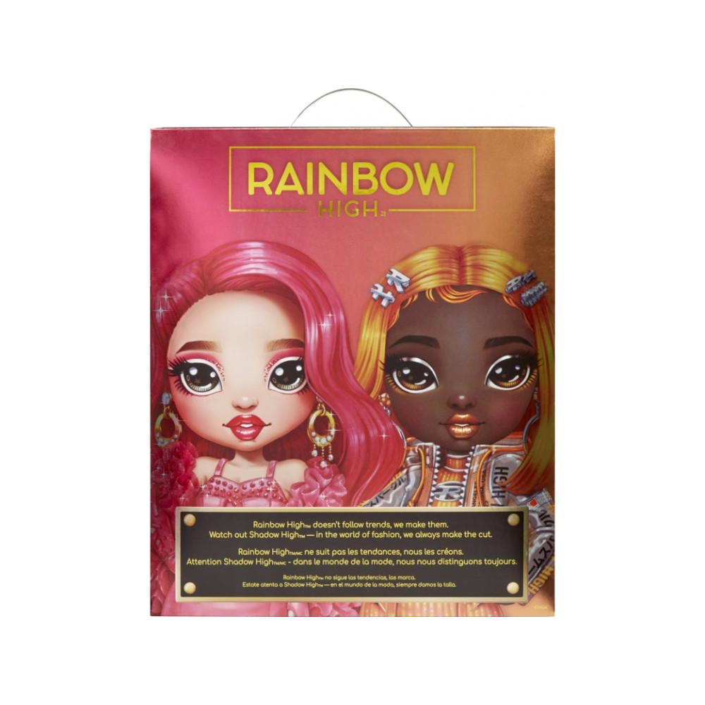 Produktbild för Rainbow High Orange Fashion Doll -Michelle St. Charles, Mode...