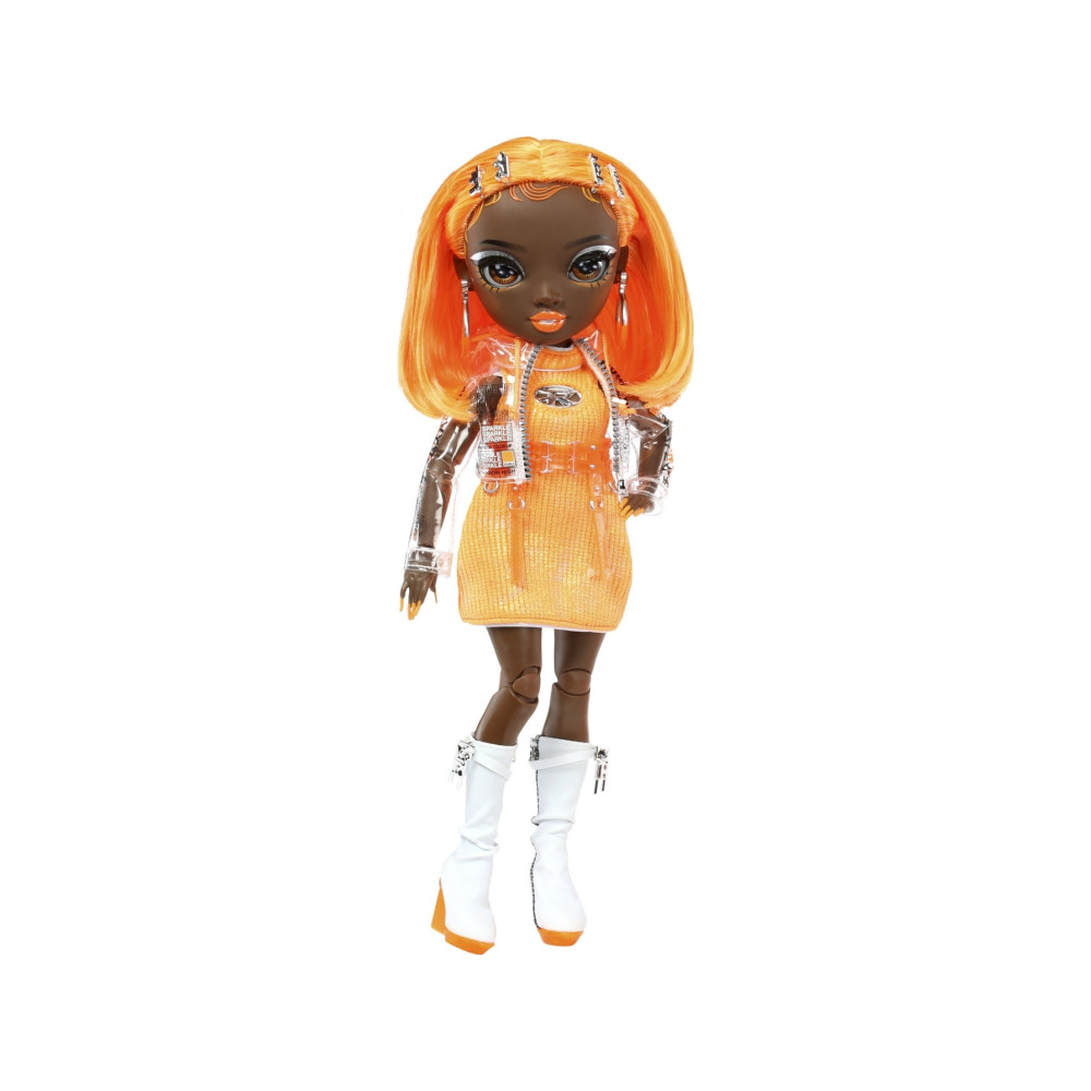 Produktbild för Rainbow High Orange Fashion Doll -Michelle St. Charles, Mode...