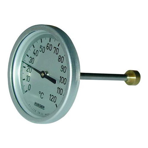 SLOWIK Slowik SØRENSEN & KOFOED Rüger termometer typ TCH. 0-120° Ø6...