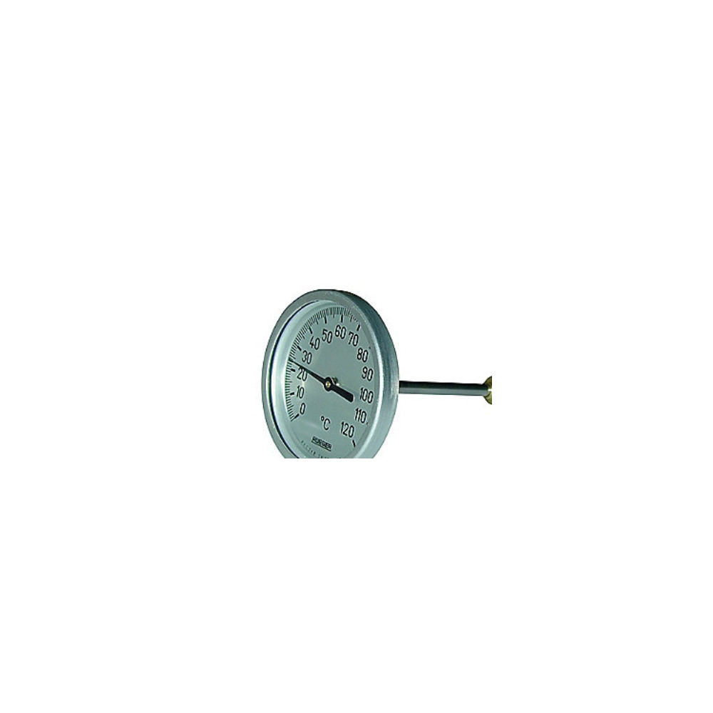 Produktbild för Slowik SØRENSEN & KOFOED Rüger termometer typ TCH. 0-120° Ø6...