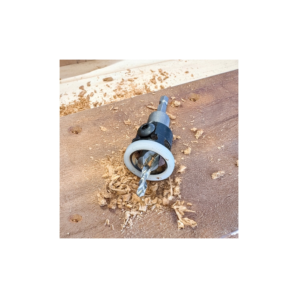 Produktbild för Borr/spets Wiertlo FAMAG SPREHN försänkare 15 mm 90° m/djups...