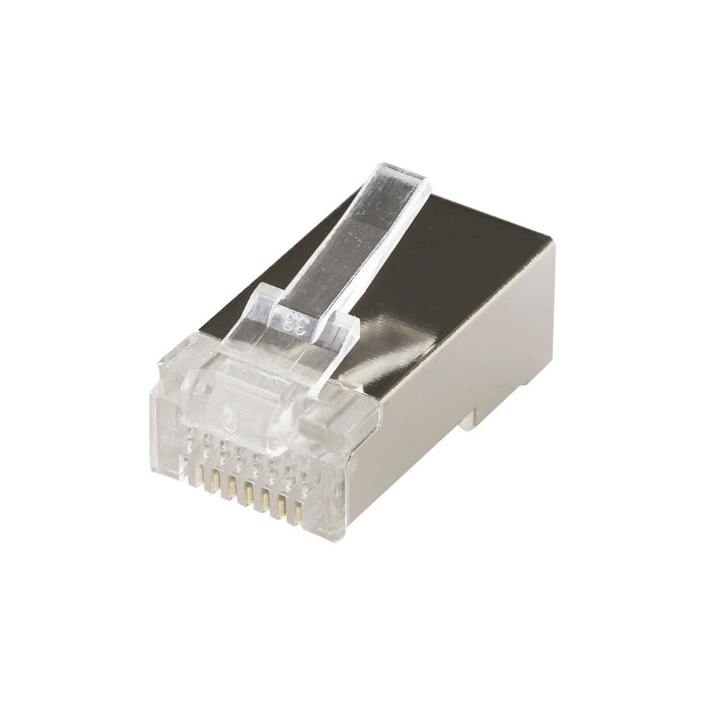 Produktbild för MicroConnect Easy Connector nätverkskontakt - aluminium