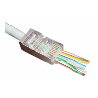 Produktbild för MicroConnect Easy Connector nätverkskontakt - aluminium