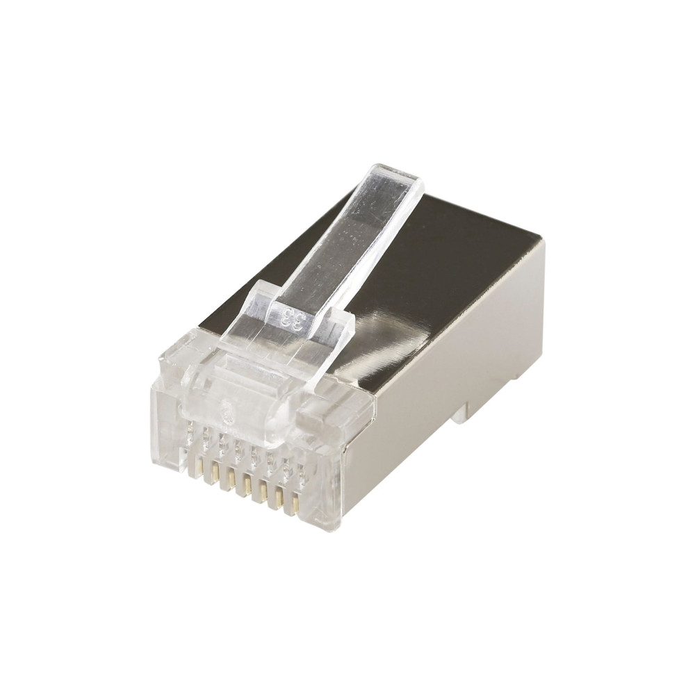 Produktbild för MicroConnect Easy Connector nätverkskontakt - aluminium