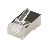 Produktbild för MicroConnect Easy Connector nätverkskontakt - aluminium