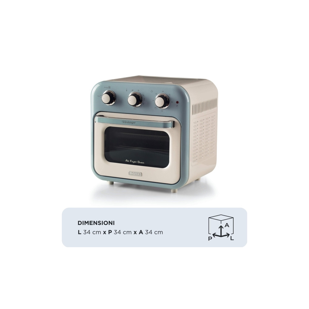 Produktbild för Ariete 4632/05, Varmluftsfritös, 16 l, 80 ° C, 230 ° C, 60 m...