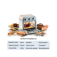 Produktbild för Ariete 4632/05, Varmluftsfritös, 16 l, 80 ° C, 230 ° C, 60 m...