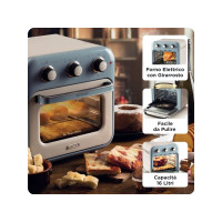 Produktbild för Ariete 4632/05, Varmluftsfritös, 16 l, 80 ° C, 230 ° C, 60 m...