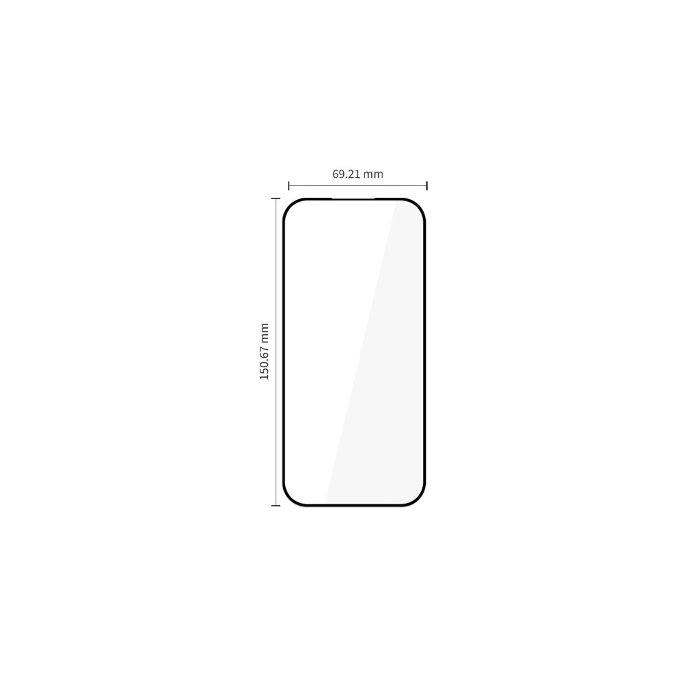 Produktbild för Tech-Protect härdat glas FIT+ 2-pack för Google Pixel 9A / 1...
