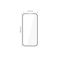 Produktbild för Tech-Protect härdat glas FIT+ 2-pack för Google Pixel 9A / 1...