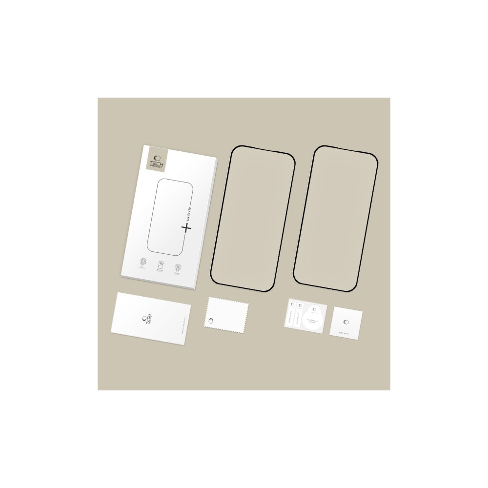 Produktbild för Tech-Protect härdat glas FIT+ 2-pack för Google Pixel 9A / 1...