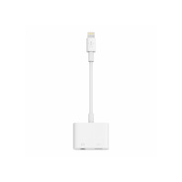 Produktbild för Belkin 3.5 mm Audio + Charge RockStar - Lightning- till hörlursjack/laddningsadapter - Lightning / ljud