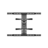 Produktbild för Multibrackets M VESA Flexarm L Full Motion Dual konsol - justerbar arm med full rörlighet - för LCD-display - svart