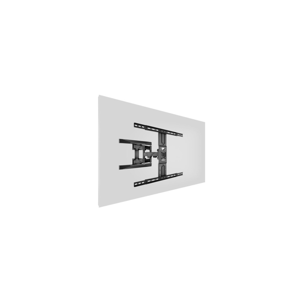 Produktbild för Multibrackets M VESA Flexarm L Full Motion Dual konsol - justerbar arm med full rörlighet - för LCD-display - svart