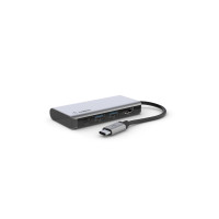 Produktbild för Belkin CONNECT 4-in-1 hubbadapter för flera portar - USB-C - HDMI