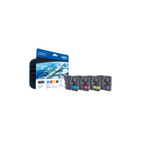 Produktbild för Brother LC985VALBP - 4-pack - svart, gul, cyan, magenta - original - bläckpatron