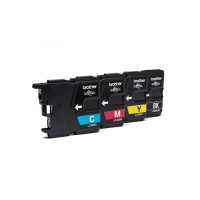 Produktbild för Brother LC985VALBP - 4-pack - svart, gul, cyan, magenta - original - bläckpatron
