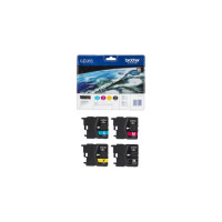 Produktbild för Brother LC985VALBP - 4-pack - svart, gul, cyan, magenta - original - bläckpatron