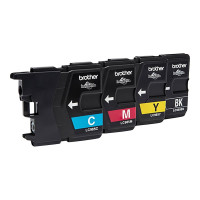 Produktbild för Brother LC985VALBP - 4-pack - svart, gul, cyan, magenta - original - bläckpatron