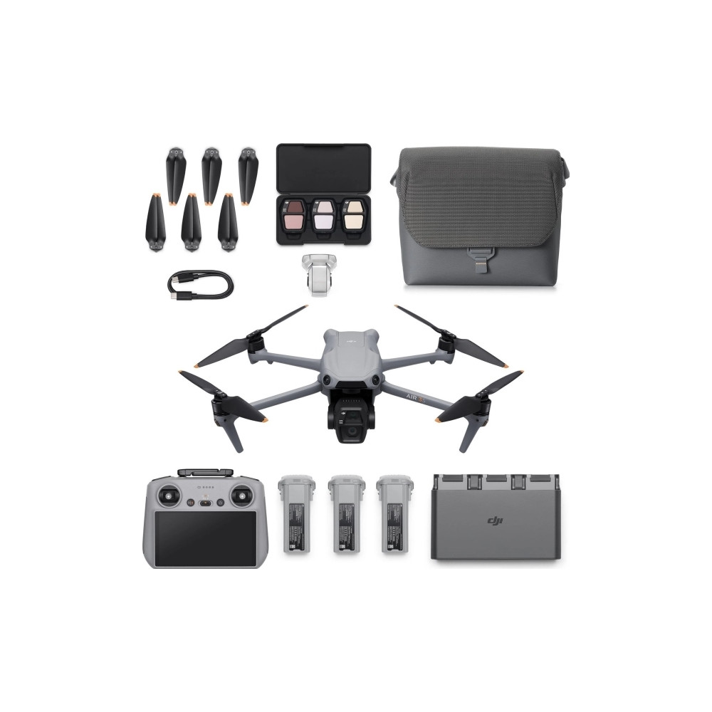 Produktbild för DJI Air 3S Fly More Combo (DJI RC 2) - drönare