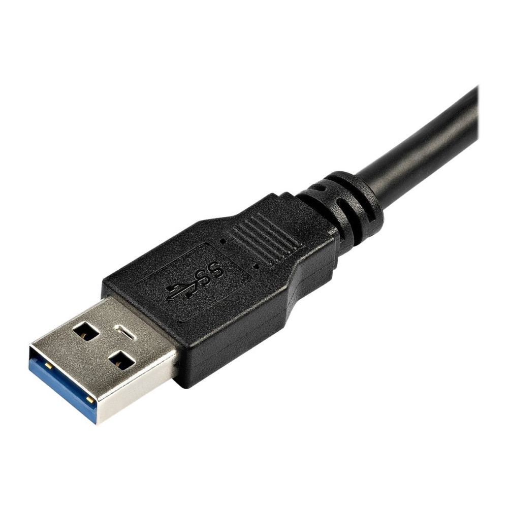 Produktbild för StarTech.com 2 m svart SuperSpeed USB 3.0-förlängningskabel A till A - M/F - USB-förlängningskabel - USB typ A till USB typ A - 2 m