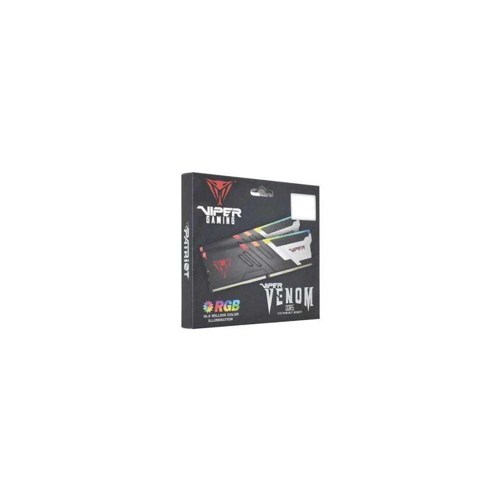 Produktbild för Patriot Viper Venom RGB series - DDR5 - sats - 64 GB: 2 x 32 GB - DIMM 288-pin - 3000 MHz / PC5-48000 - ej buffrad