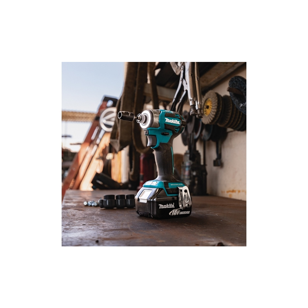 Produktbild för Makita DTD173Z, Slagskruvdragare, Pistolgrepp, 1/4", Svart,...