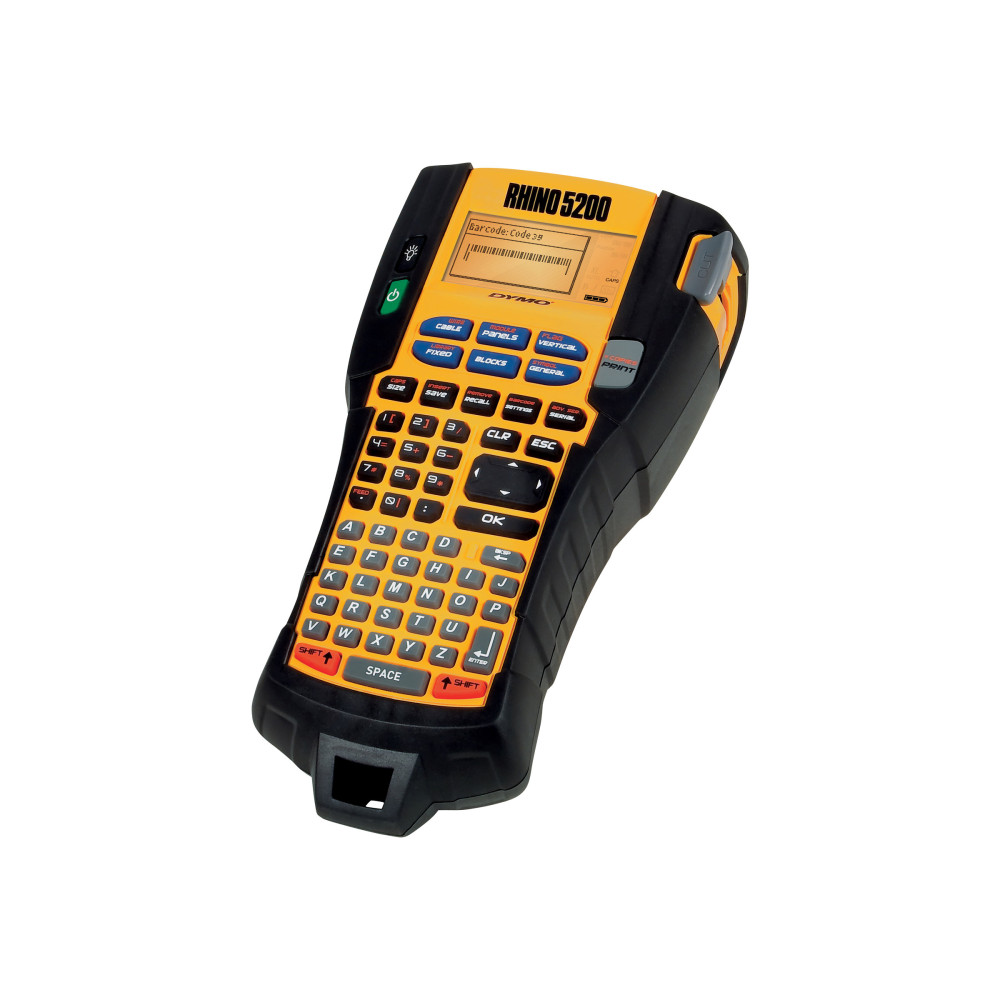 Produktbild för DYMO Rhino 5200 - Hard Case Kit - etikettskrivare - svartvit