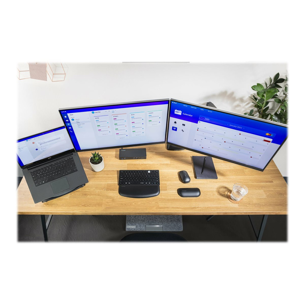 Produktbild för Kensington ErgoSoft Wrist Rest for Compact Keyboards - handledsstöd till tangentbord