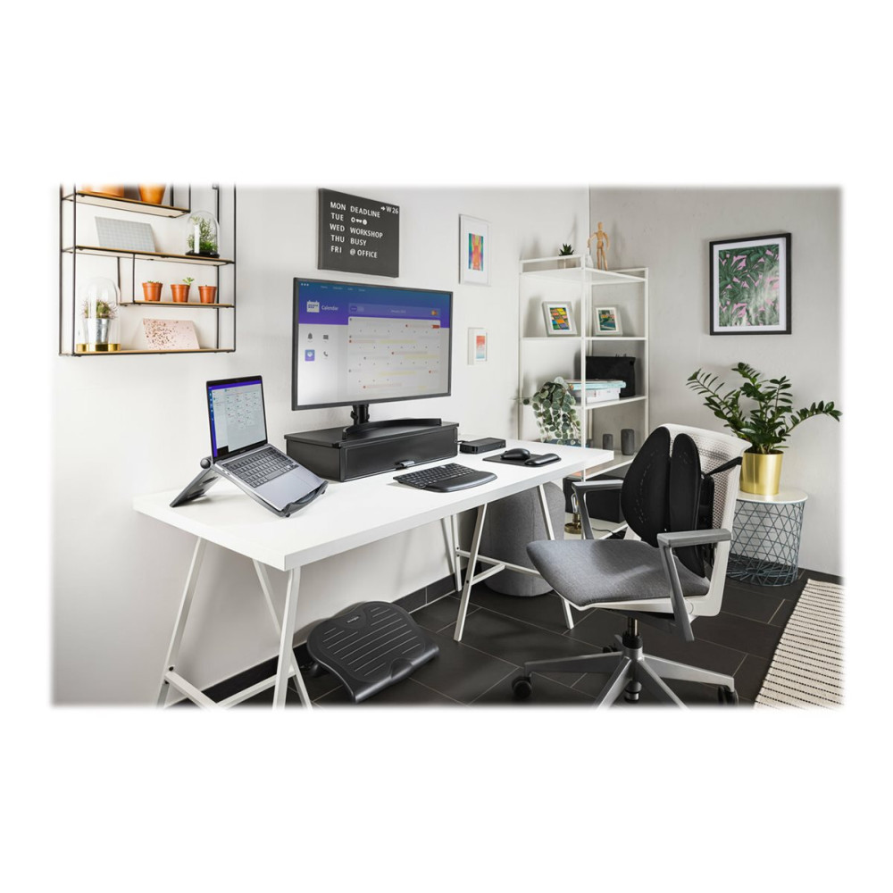 Produktbild för Kensington ErgoSoft Wrist Rest for Compact Keyboards - handledsstöd till tangentbord