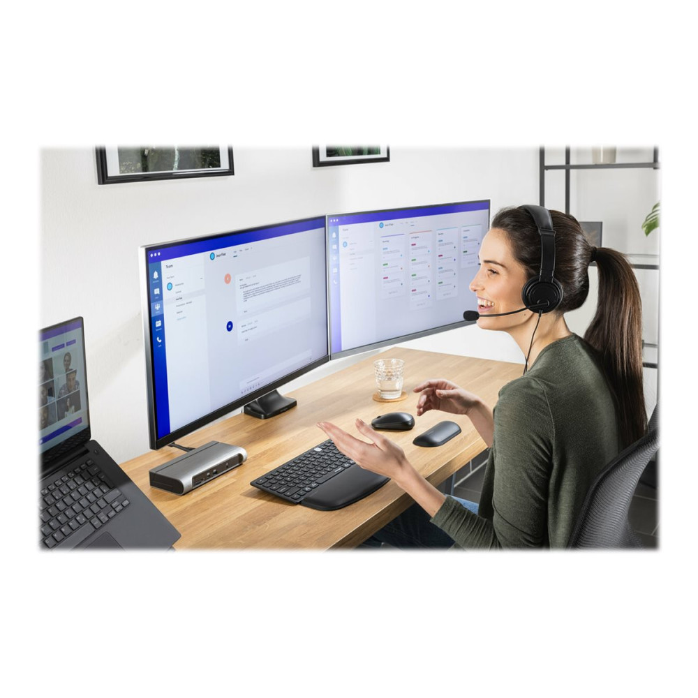 Produktbild för Kensington ErgoSoft Wrist Rest for Compact Keyboards - handledsstöd till tangentbord