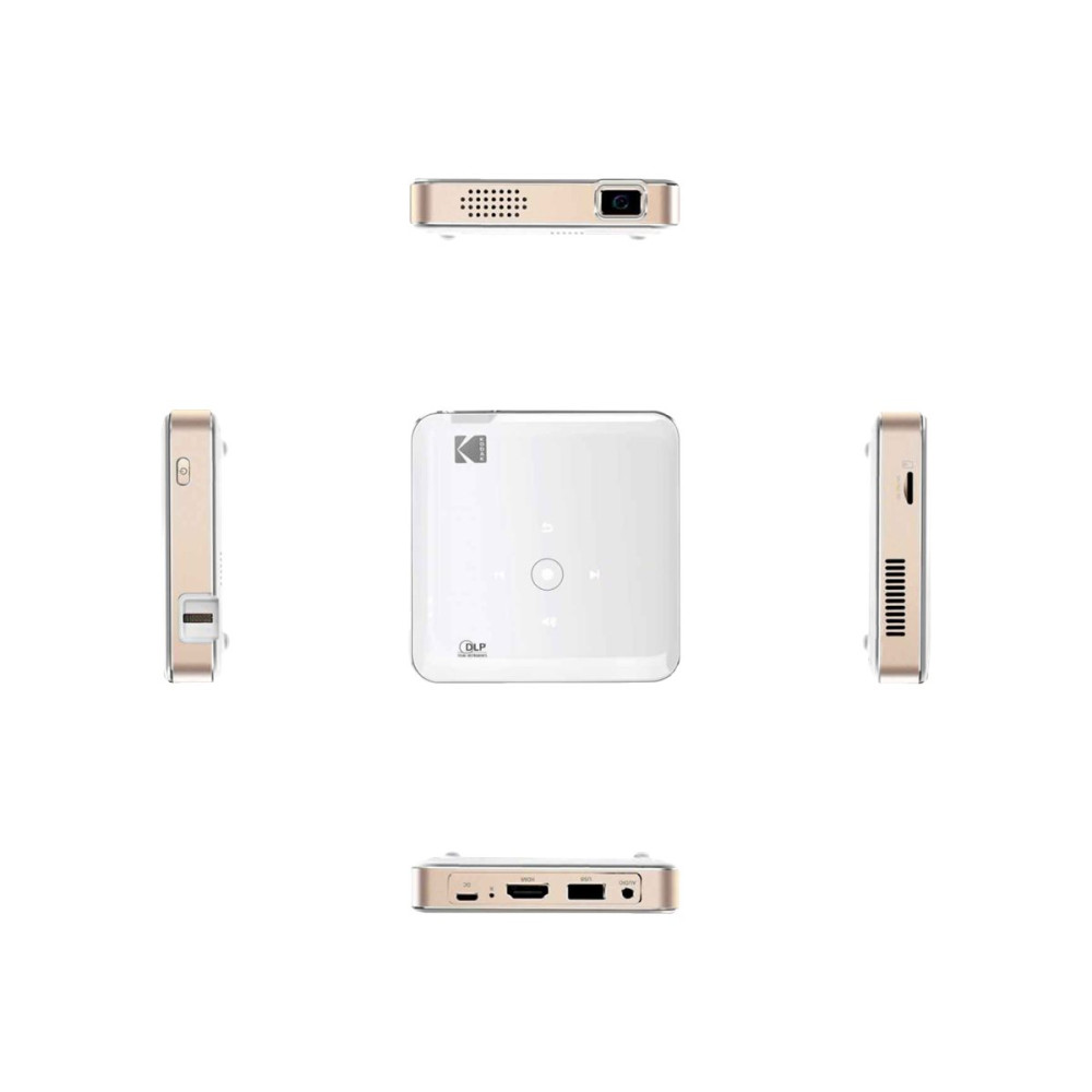 Produktbild för Kodak LUMA 150 - DLP-projektor - Wi-Fi - vit
