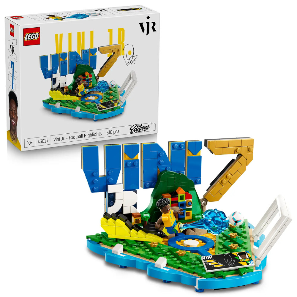 Produktbild för LEGO® Editions 43027 Vini Jr. – Hvězdné momenty fotbalu