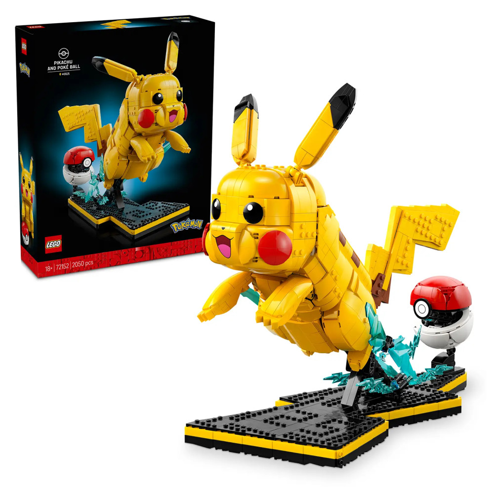 Produktbild för LEGO® Pokémon™ 72152 Pikachu a Pokébal