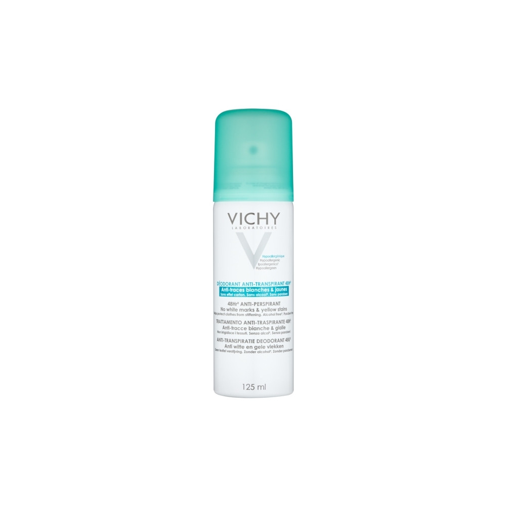 Produktbild för Vichy 48H Anti-Transpirant Anti-Traces Deo Spray