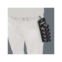 Produktbild för Wera 05004580001, Hylssats, 1/2", Metrisk, 9 huvuden, 13,14,...