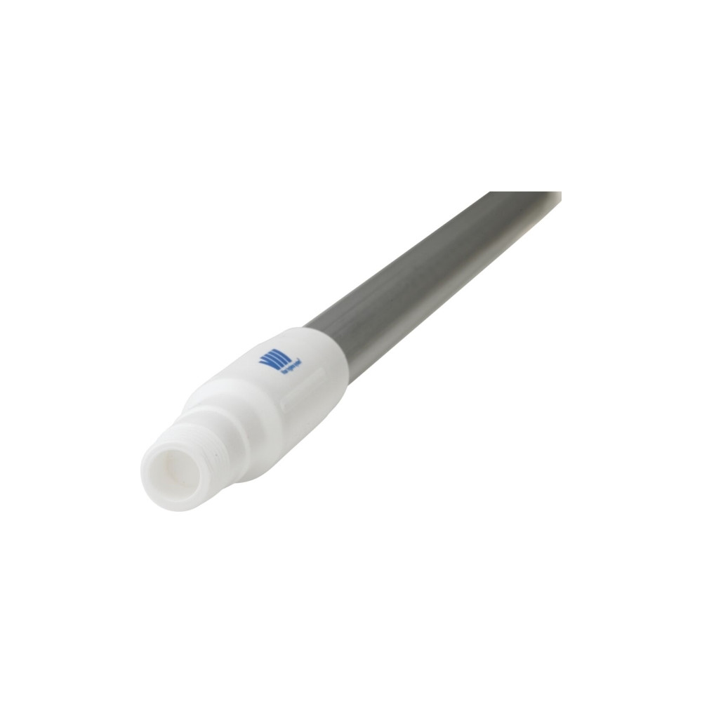 Produktbild för Teleskophandtag med gänga, Vikan, vit, aluminium/PP, 125-181...