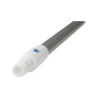 Produktbild för Teleskophandtag med gänga, Vikan, vit, aluminium/PP, 125-181...