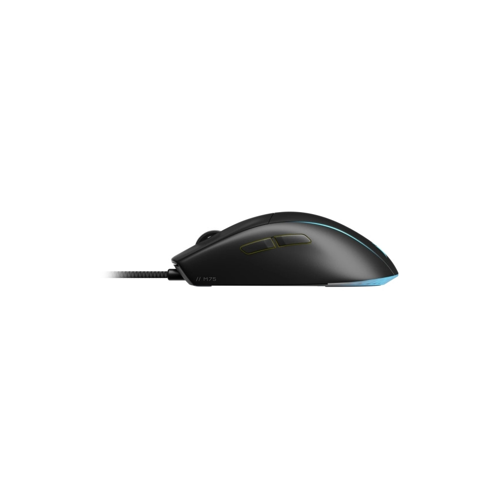 Produktbild för CORSAIR M75 - mus - låg vikt, RGB - USB