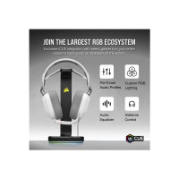 Produktbild för CORSAIR Gaming HS80 RGB - headset - USB