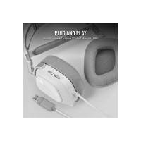 Produktbild för CORSAIR Gaming HS80 RGB - headset - USB