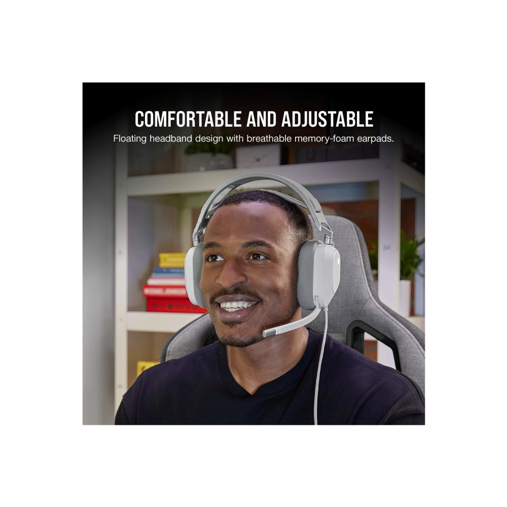 Produktbild för CORSAIR Gaming HS80 RGB - headset - USB
