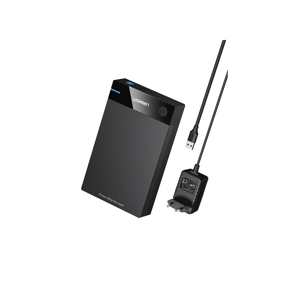 Produktbild för Ugreen 50422, HDD- / SSD kabinett, 2.5/3.5", SATA, Serial AT...