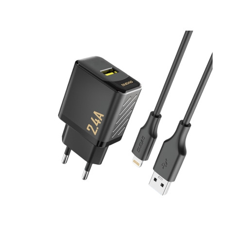 Dudao Dudao A23LEU adapter 12 W 1xUSB-A (1 m USB-A till Lightning-...