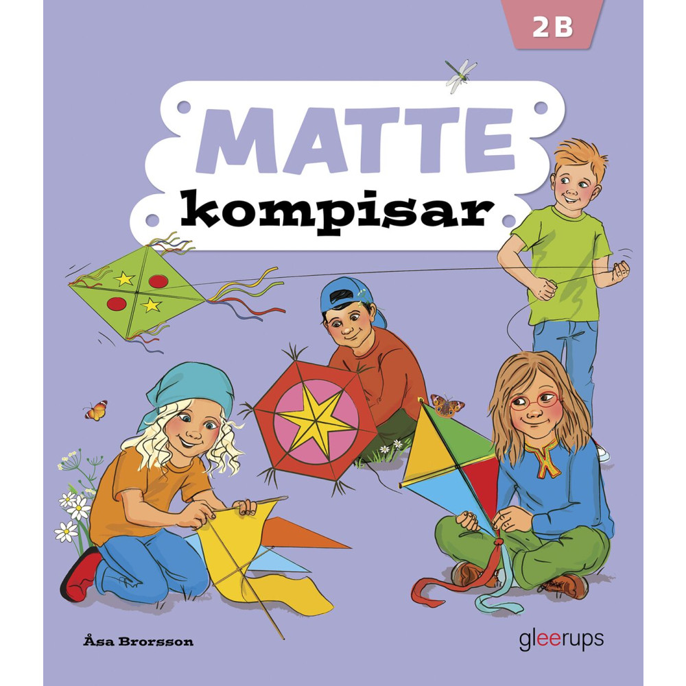 Produktbild för Mattekompisar 2B, elevbok (häftad)