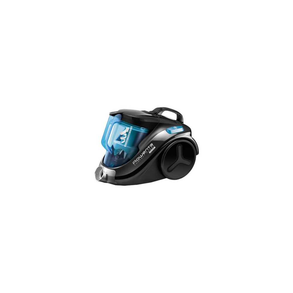 Produktbild för Rowenta Compact Power Cyclonic RO3731EA - dammsugare - med behållare - blå/svart