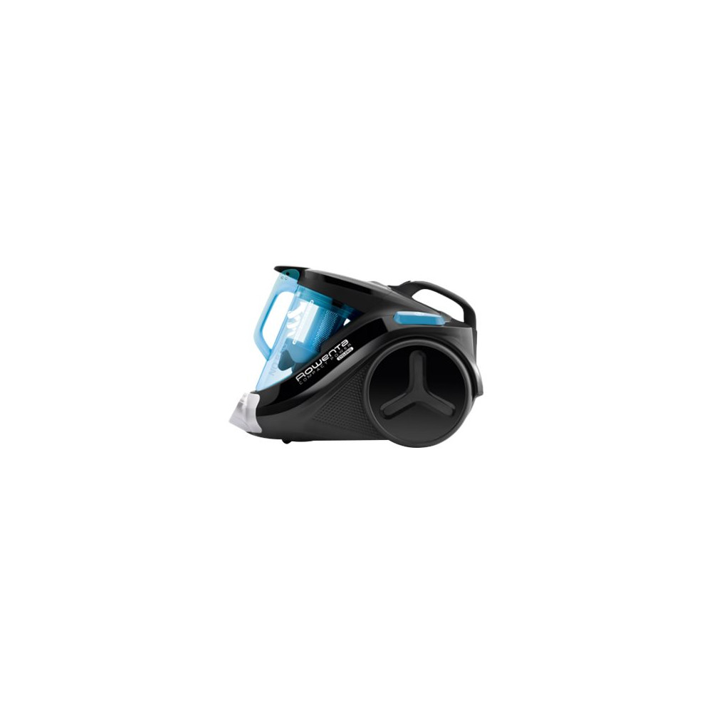 Produktbild för Rowenta Compact Power Cyclonic RO3731EA - dammsugare - med behållare - blå/svart