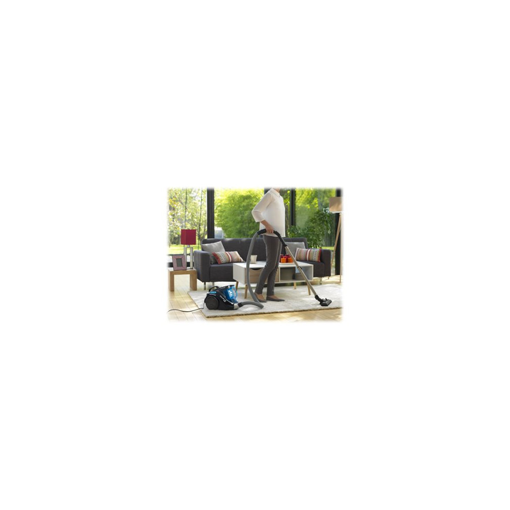 Produktbild för Rowenta Compact Power Cyclonic RO3731EA - dammsugare - med behållare - blå/svart