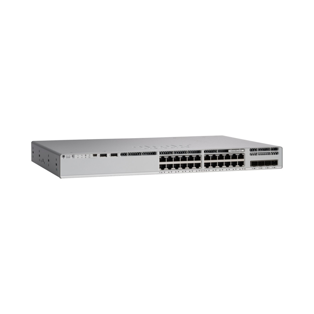 Produktbild för Cisco Catalyst 9200L - Network Essentials - switch - 24 portar - rackmonterbar