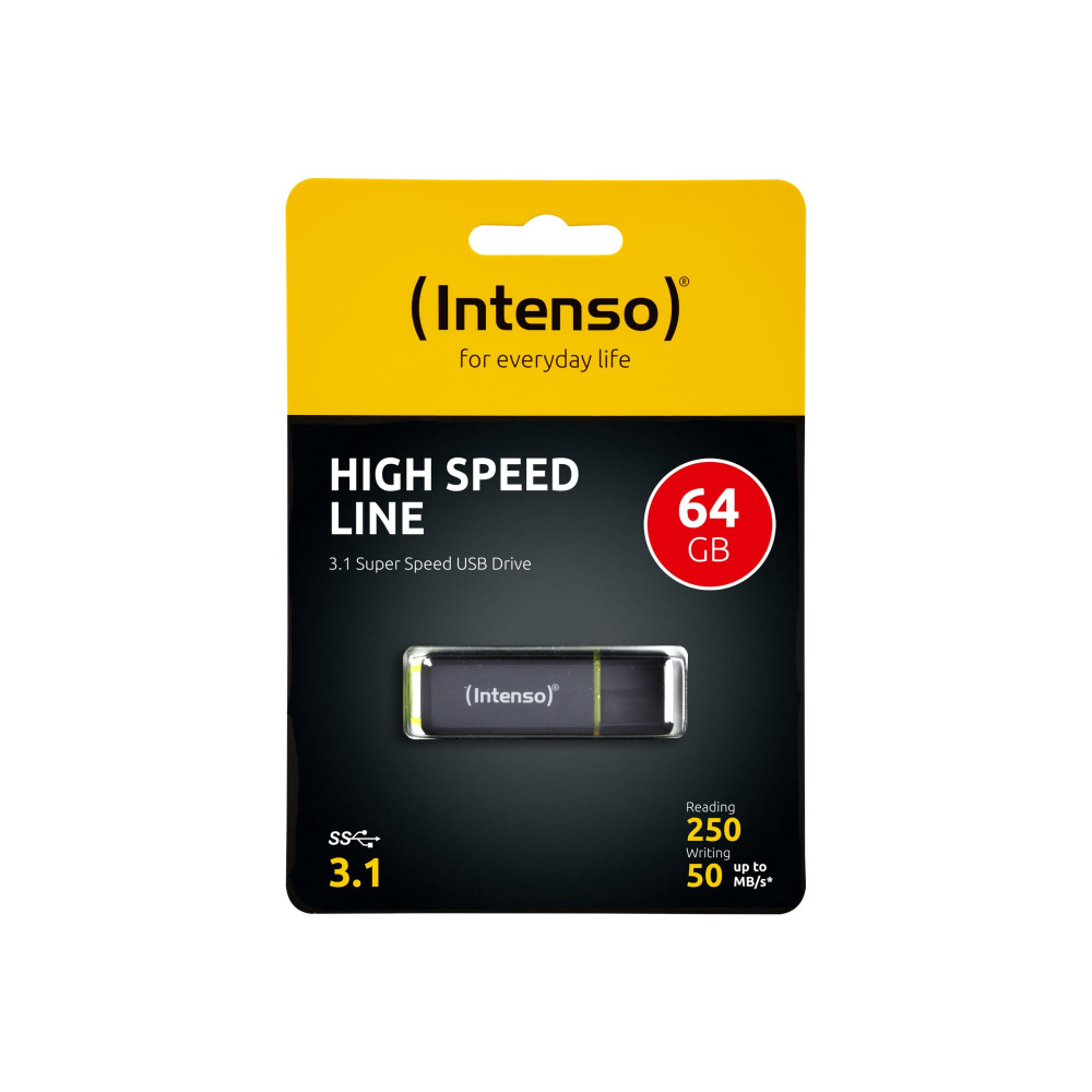 Produktbild för Intenso High Speed Line - USB flash-enhet - 64 GB